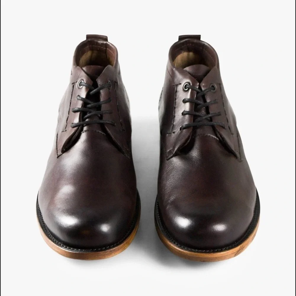 Seal of the Sutro Lee Dark Brown Chukka Boots Size 7.5